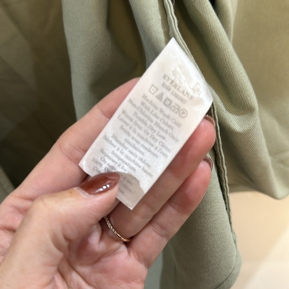 EVERLANE green button-down shirt - The classic oxford NWOT - Picture 9 of 12